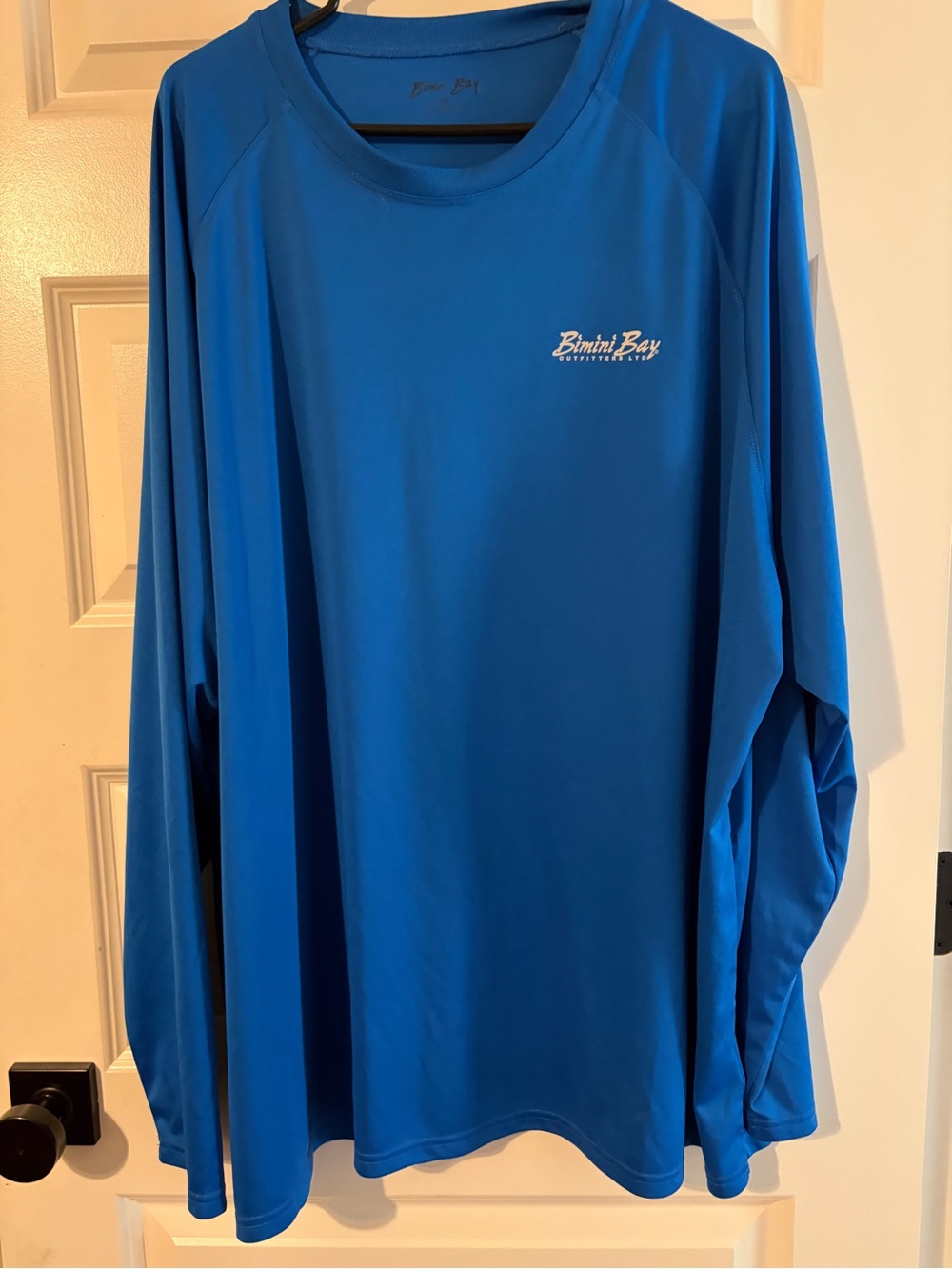 Bimini Bay Men's Long-Sleeve Performance Shirt in Blue